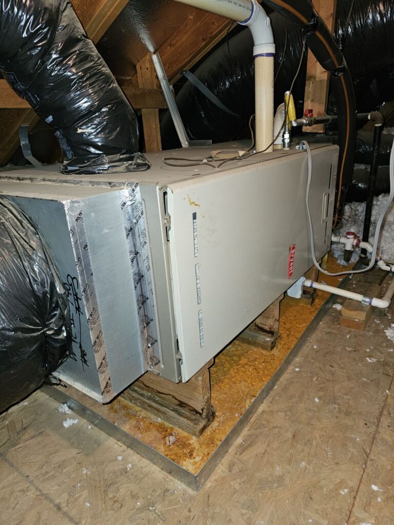 weird smell from furnace