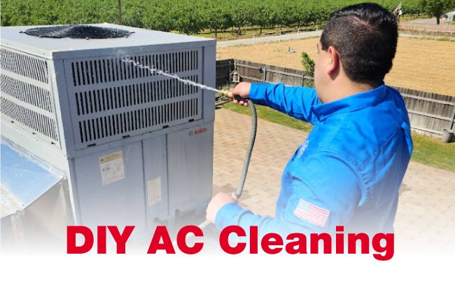 DIY AC Cleaning for homeowners and business owners for an efficient air conditioning