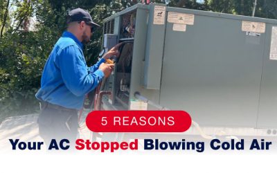 Why is My AC Not Blowing Cold Air?